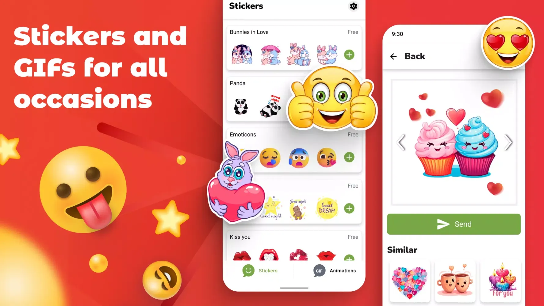 Stickers and emoji - WASticker應用截圖