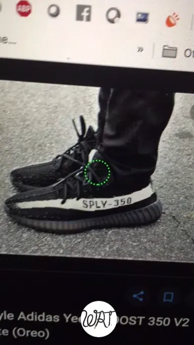 ภาพหน้าจอของ WhatAreThose!? Sneakers