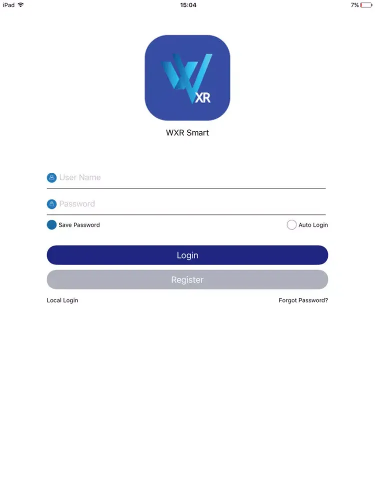 Captures d'écran de WXR Smart iPad 