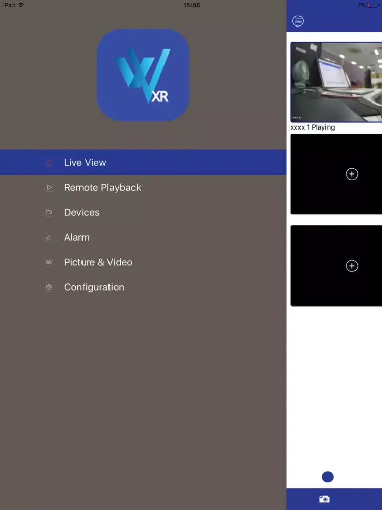 Captures d'écran de WXR Smart iPad 