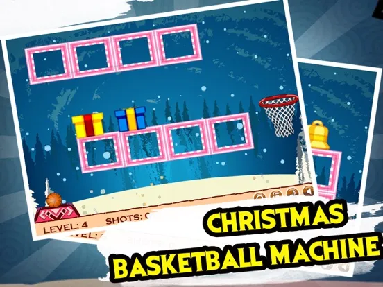 Dunk Shot Christmas:Basketball iPad  سکرین شاٹس