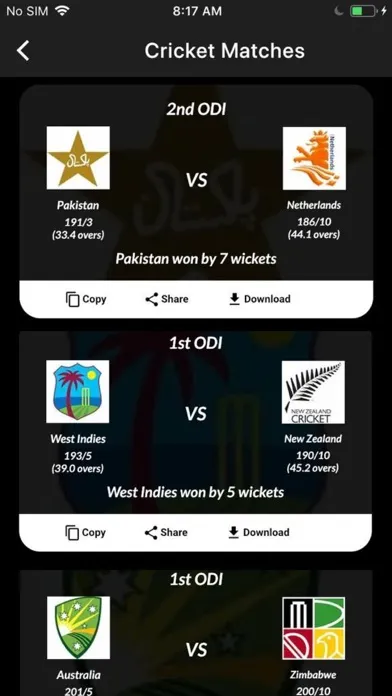 T20 World Cup Screenshots