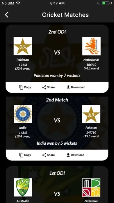 T20 World Cup Screenshots