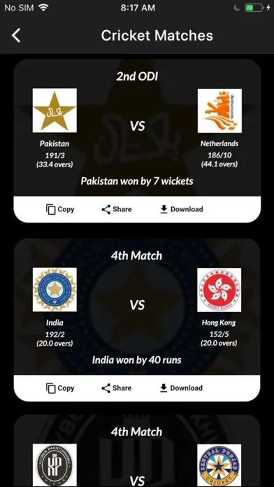 T20 World Cup Screenshots