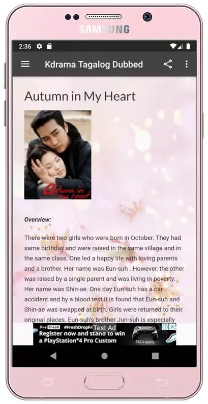 Скриншоты KDrama Tagalog Dubbed