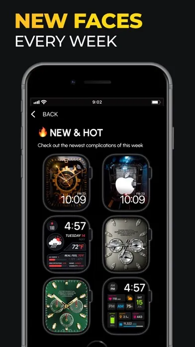 Captures d'écran de Watch Faces & Widgets - Timely