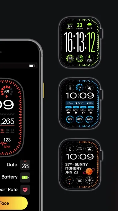 Captures d'écran de Watch Faces & Widgets - Timely