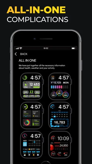 Captures d'écran de Watch Faces & Widgets - Timely