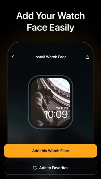 Tangkapan layar AI Watch Faces