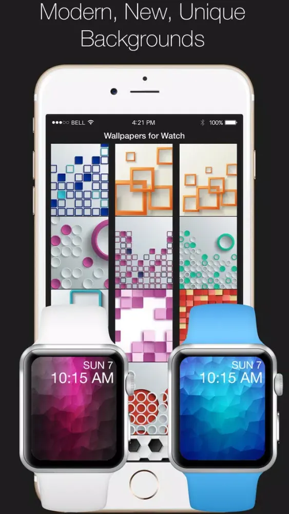 ภาพหน้าจอของ New Faces - Premium Backgrounds for Watch