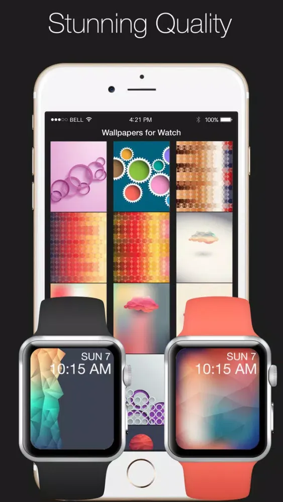 ภาพหน้าจอของ New Faces - Premium Backgrounds for Watch