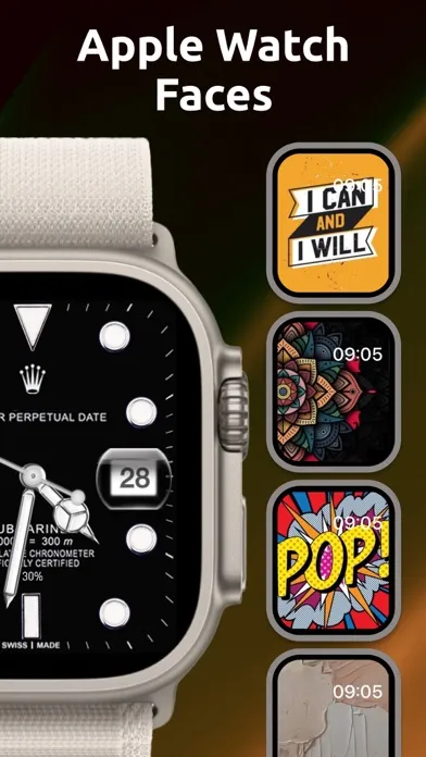 Zrzuty ekranu Wallpaper for Apple Watch face
