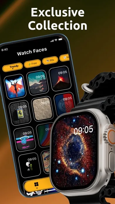 Zrzuty ekranu Wallpaper for Apple Watch face