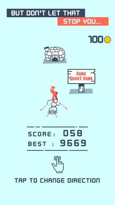 Yeti Ski: winter sport 4 watch Screenshots