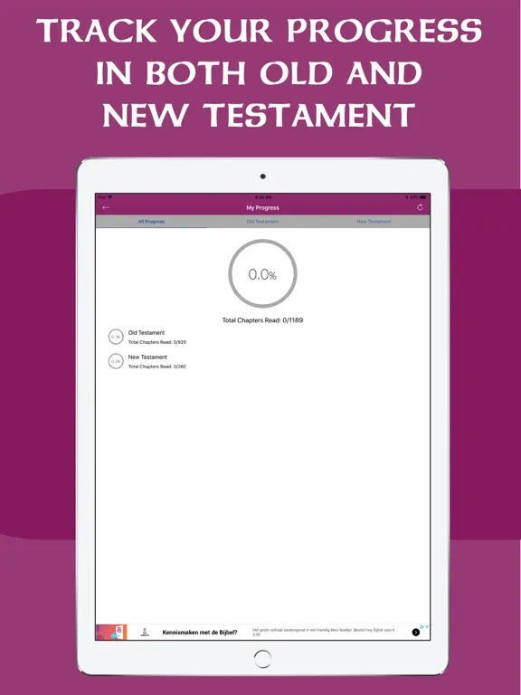 Capturas de pantalla de ASV Bible Offline - Holy Bible iPad 