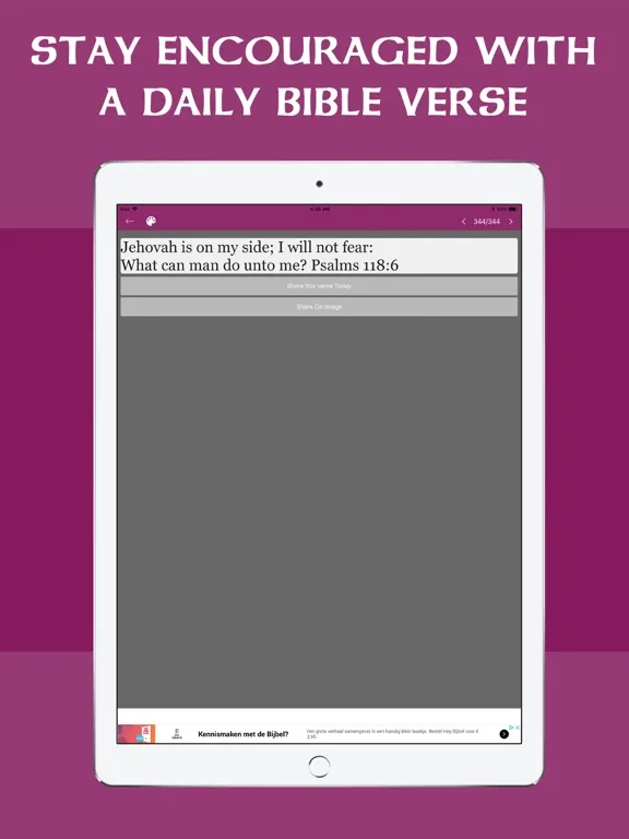 Capturas de pantalla de ASV Bible Offline - Holy Bible iPad 