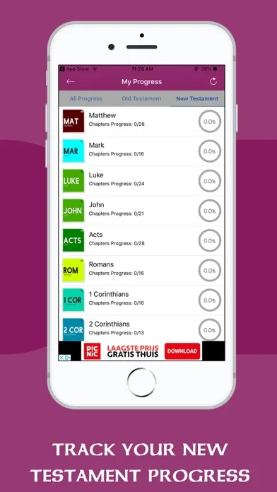 Capturas de pantalla de ASV Bible Offline - Holy Bible