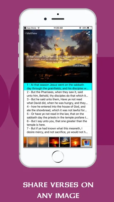 Capturas de pantalla de ASV Bible Offline - Holy Bible