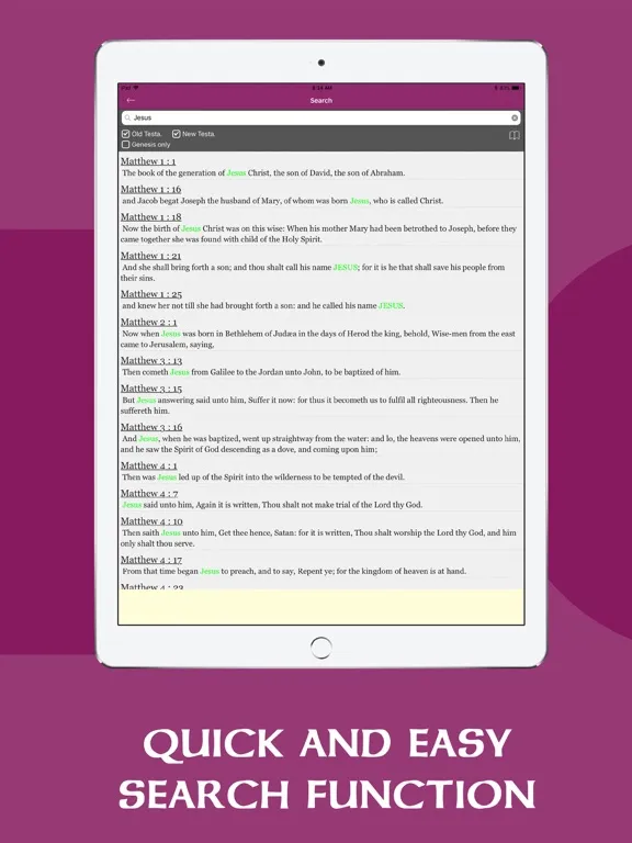 Zrzuty ekranu American Standard Version Pro iPad 