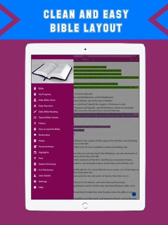 King James Bible - Dramatized iPad  स्क्रीनशॉट
