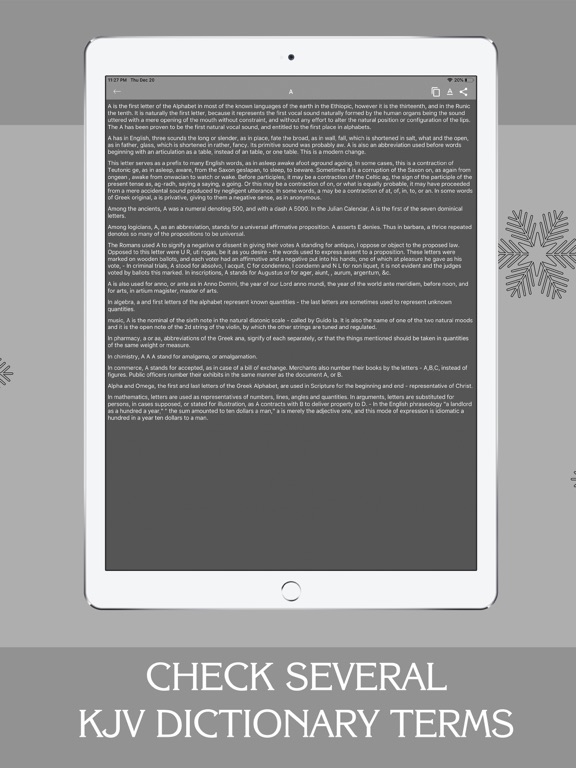تصاویر KJV Bible Dictionary - Offline iPad 