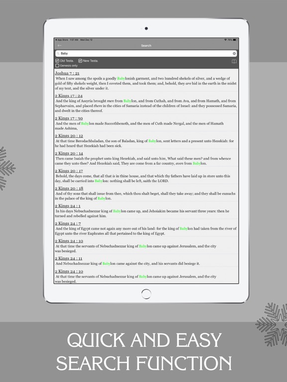 تصاویر KJV Bible Dictionary - Offline iPad 