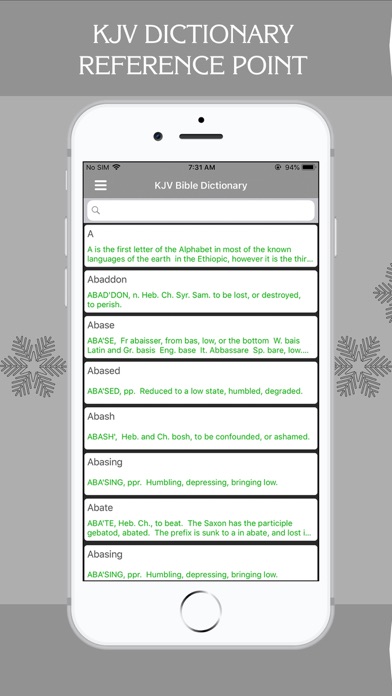 تصاویر KJV Bible Dictionary - Offline