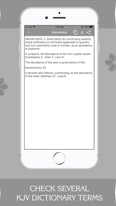 تصاویر KJV Bible Dictionary - Offline