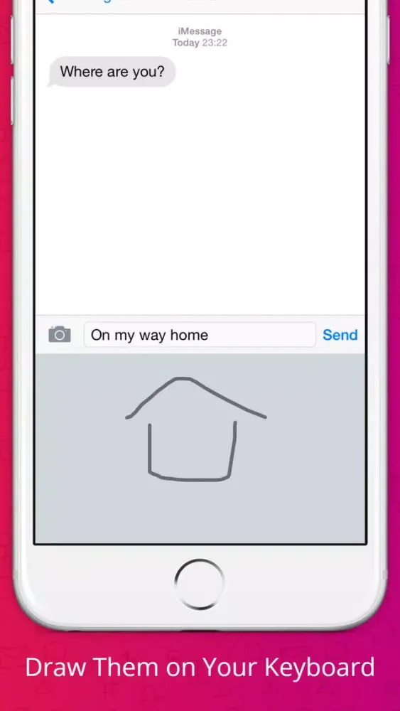 Ảnh chụp màn hình của Canvas Keyboard