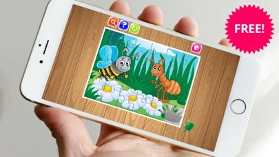 Bug Bird Animal Jigsaw Puzzle Fun For Kid Toddlers スクリーンショット