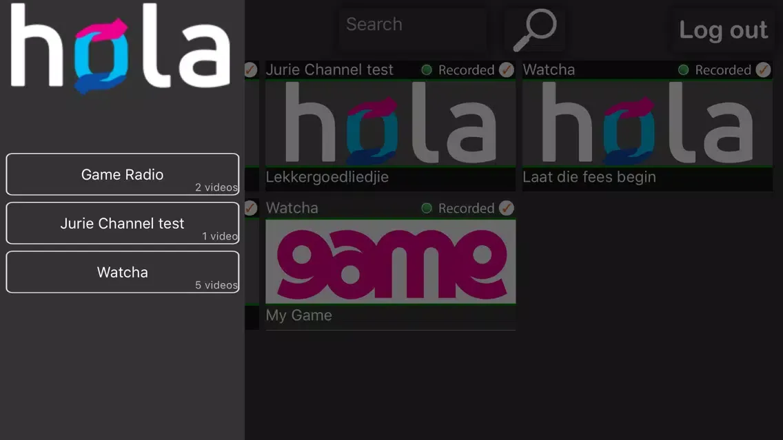 HOLA Online Screenshots