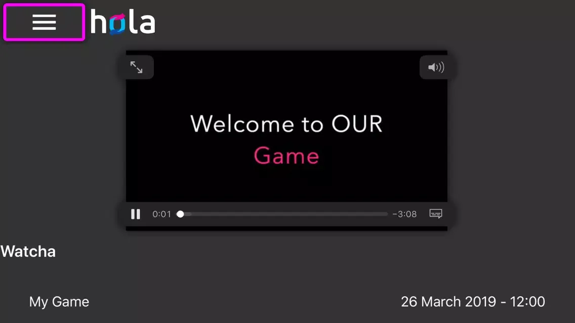 HOLA Online Screenshots