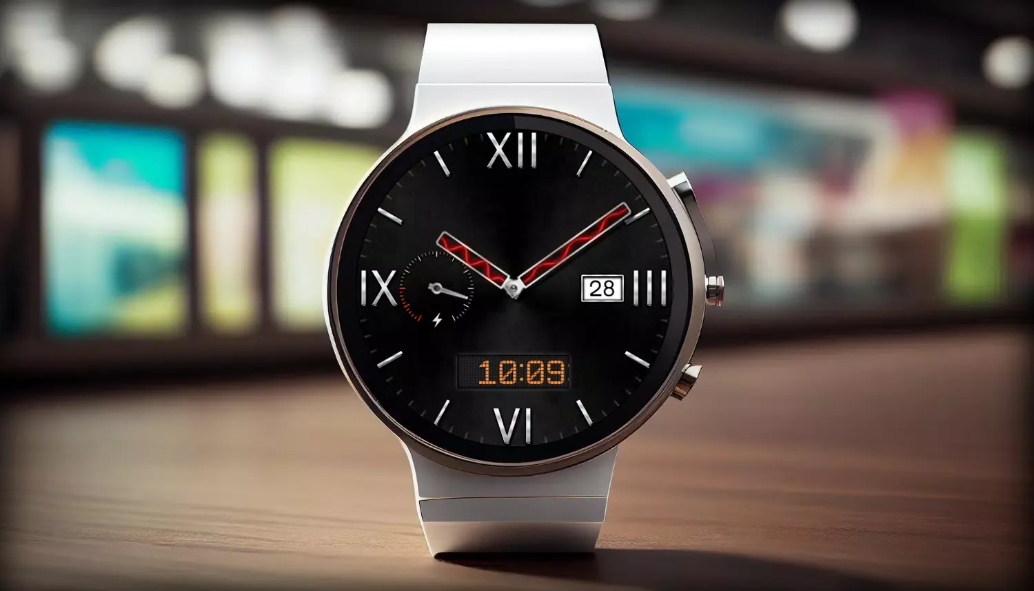 Hybrid AMORA URX105 Watch face Ekran Görüntüleri