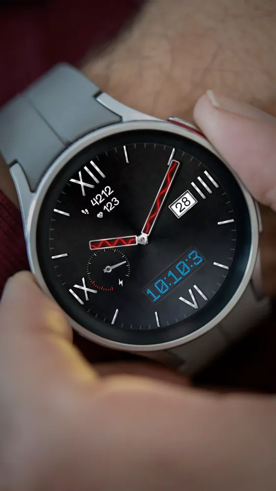 Hybrid AMORA URX105 Watch face Ekran Görüntüleri