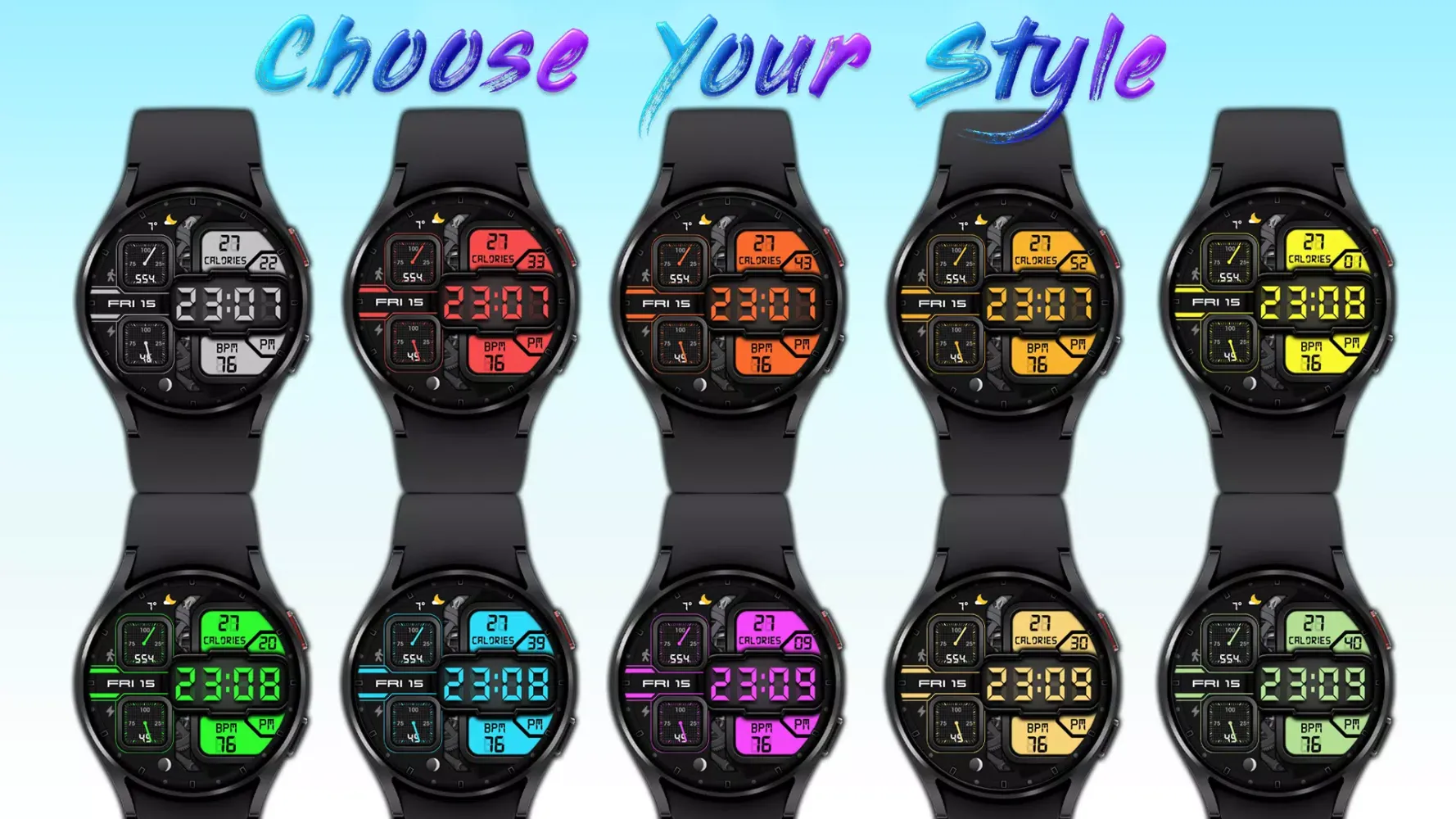 Screenshot di Digital Watch Face Sport