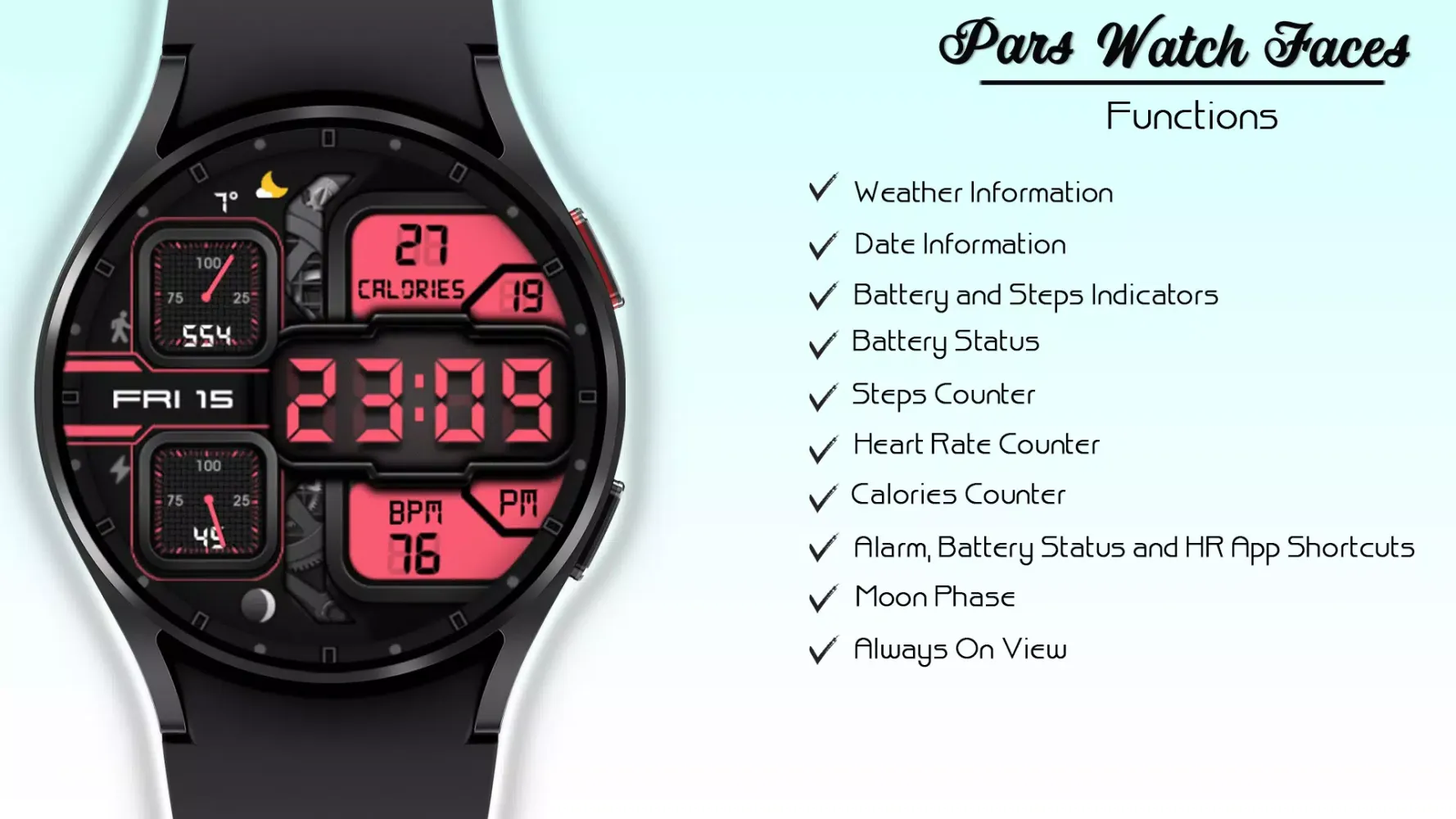Screenshot di Digital Watch Face Sport