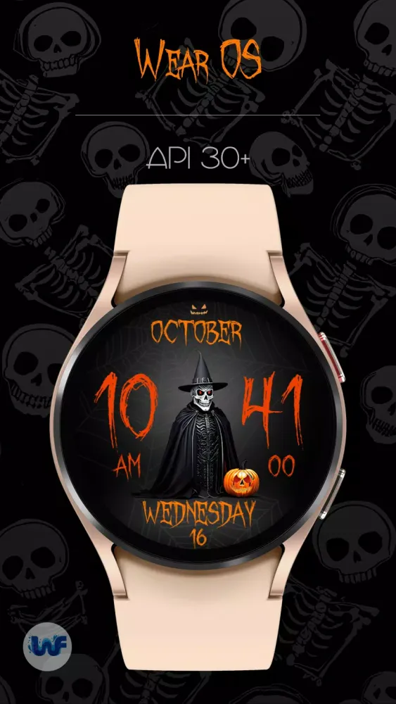 Captures d'écran de Trick or Treat Watch Face