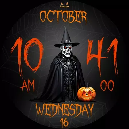 Captures d'écran de Trick or Treat Watch Face