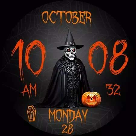 Captures d'écran de Trick or Treat Watch Face