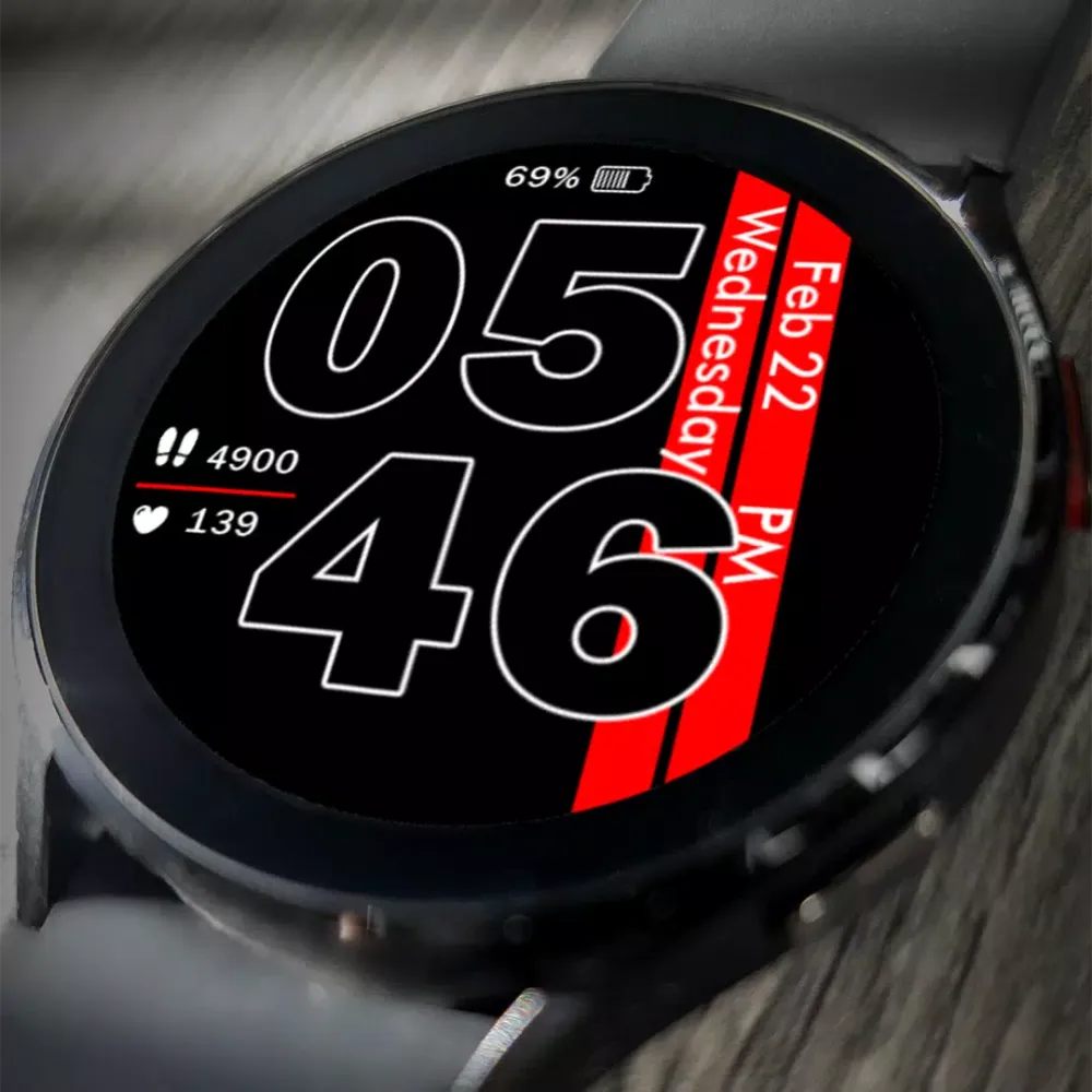 Key WF028 Digital Watch Face應用截圖
