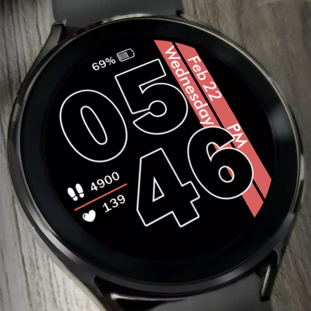 Key WF028 Digital Watch Face應用截圖