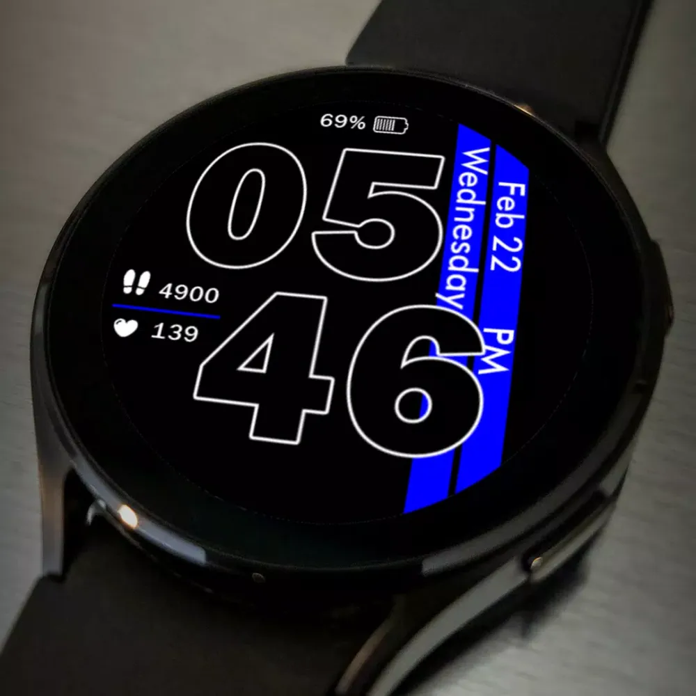 Key WF028 Digital Watch Face應用截圖