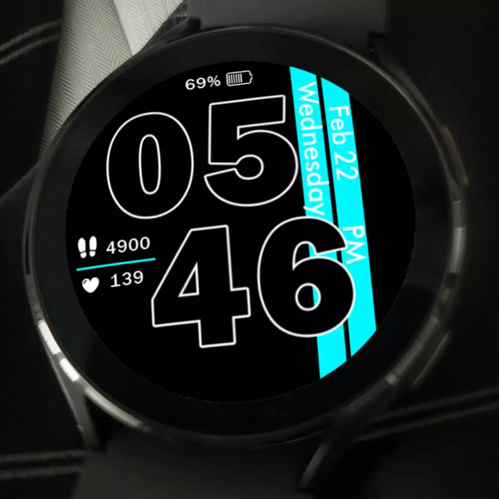 Key WF028 Digital Watch Face應用截圖