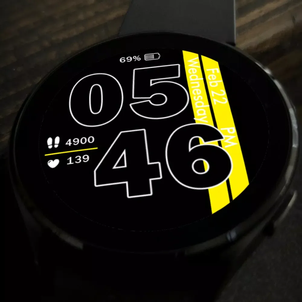 Key WF028 Digital Watch Face應用截圖