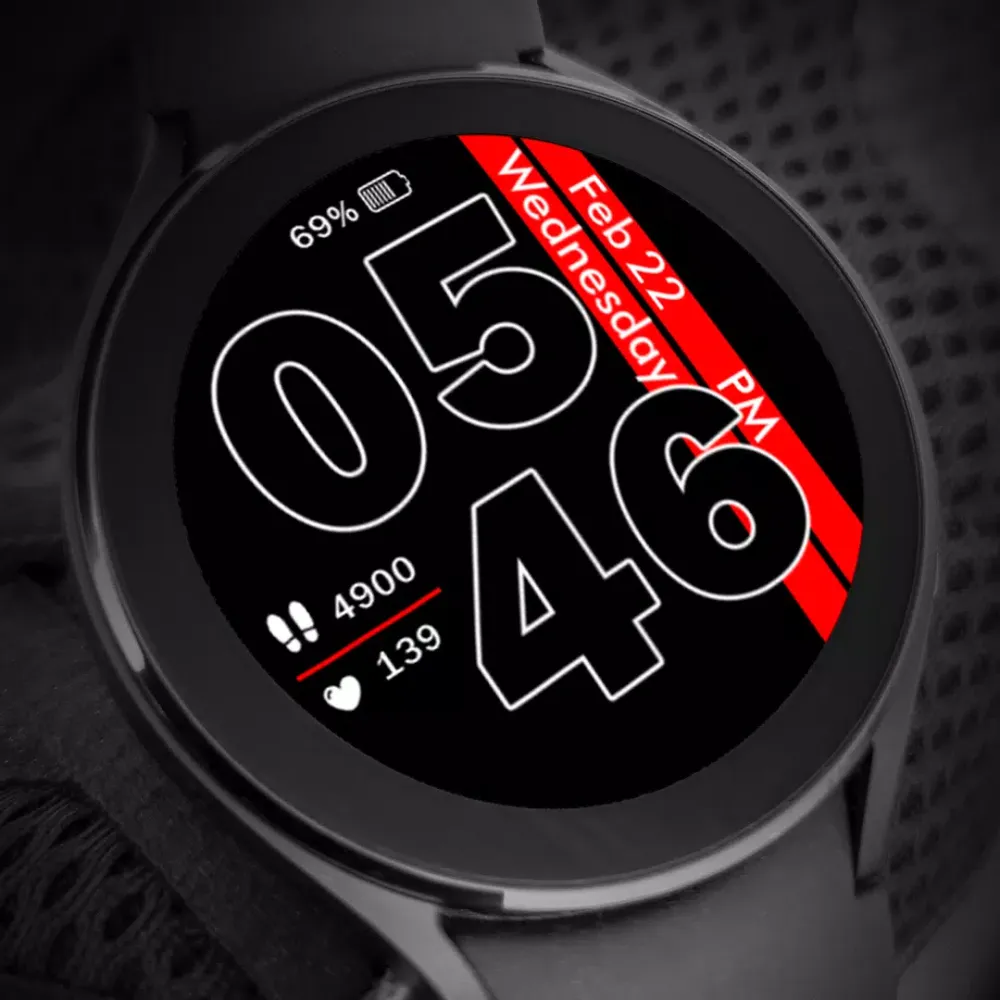 Key WF028 Digital Watch Face應用截圖