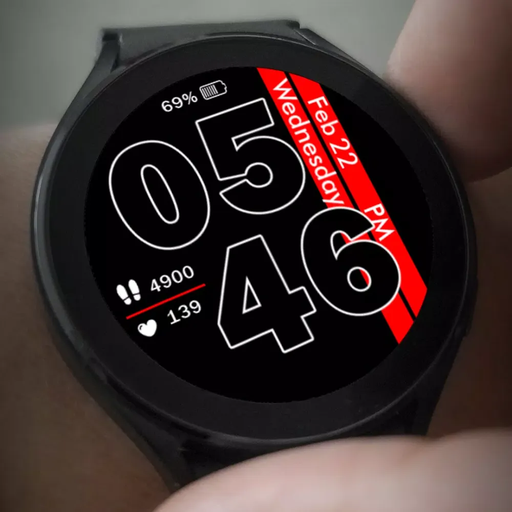 Key WF028 Digital Watch Face應用截圖