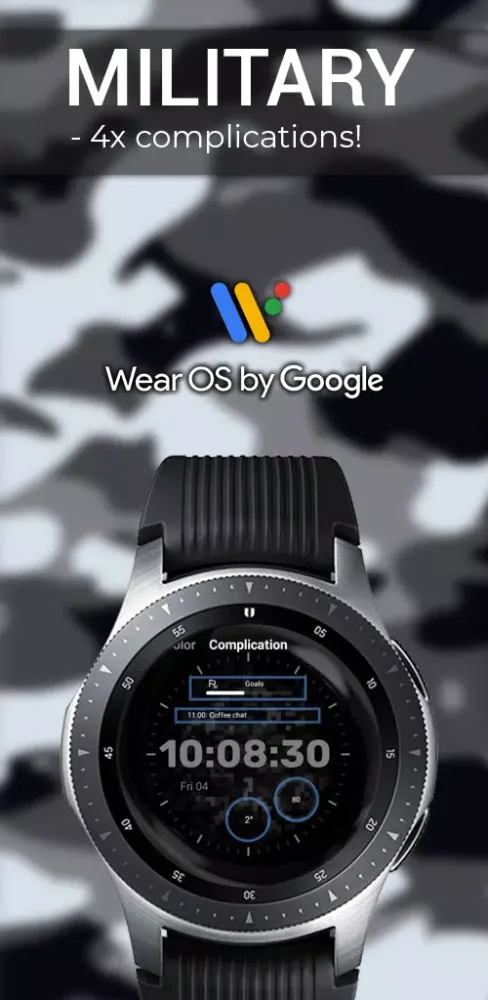 Military Watch Face - F01应用截图