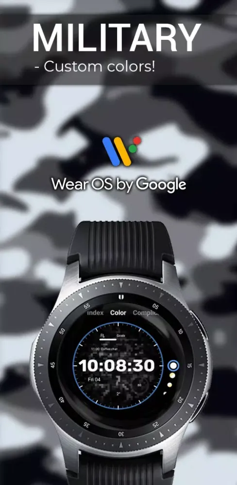 Military Watch Face - F01应用截图