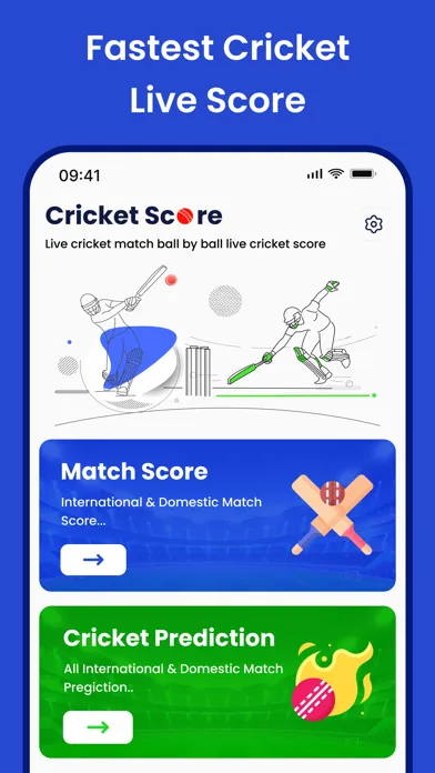 Ảnh chụp màn hình của Live Cricket Score: Live Score