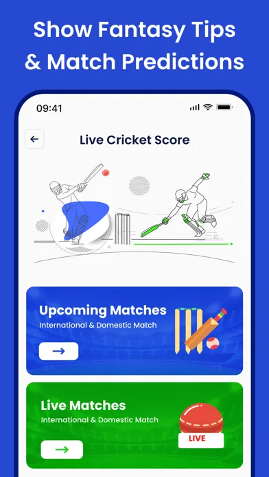 Ảnh chụp màn hình của Live Cricket Score: Live Score